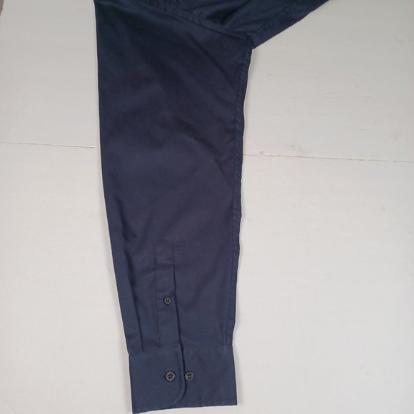 Mens navy blue shirt by Dockers Size XXL Features Long sleeves Button down co - Picture 8 of 13